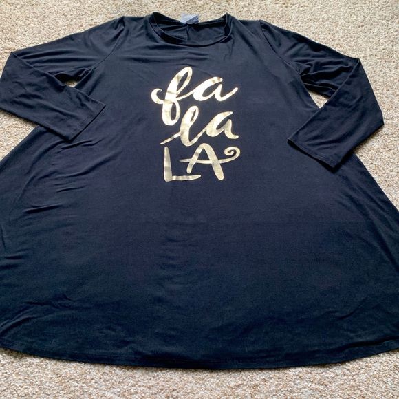 holiday t shirt dress